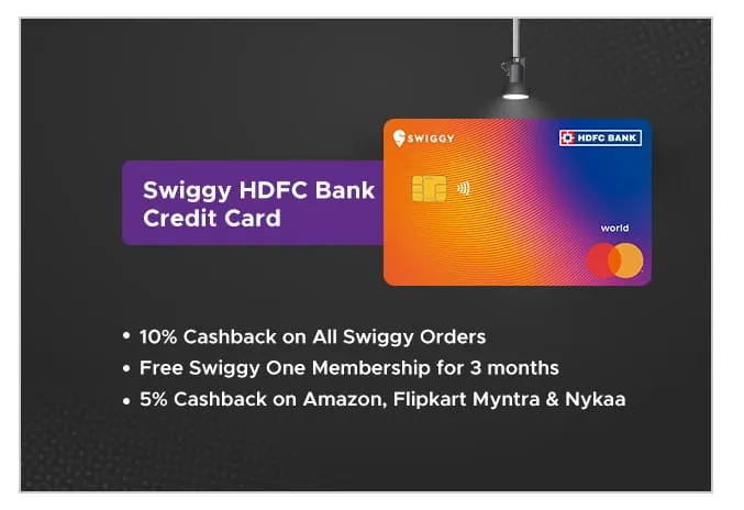 Swiggy HDFC Bank Credit Card credit card by HDFC Bank